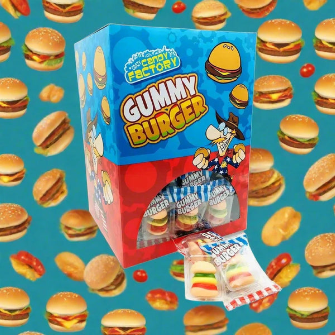 CCF GUMMY BURGER 10G
